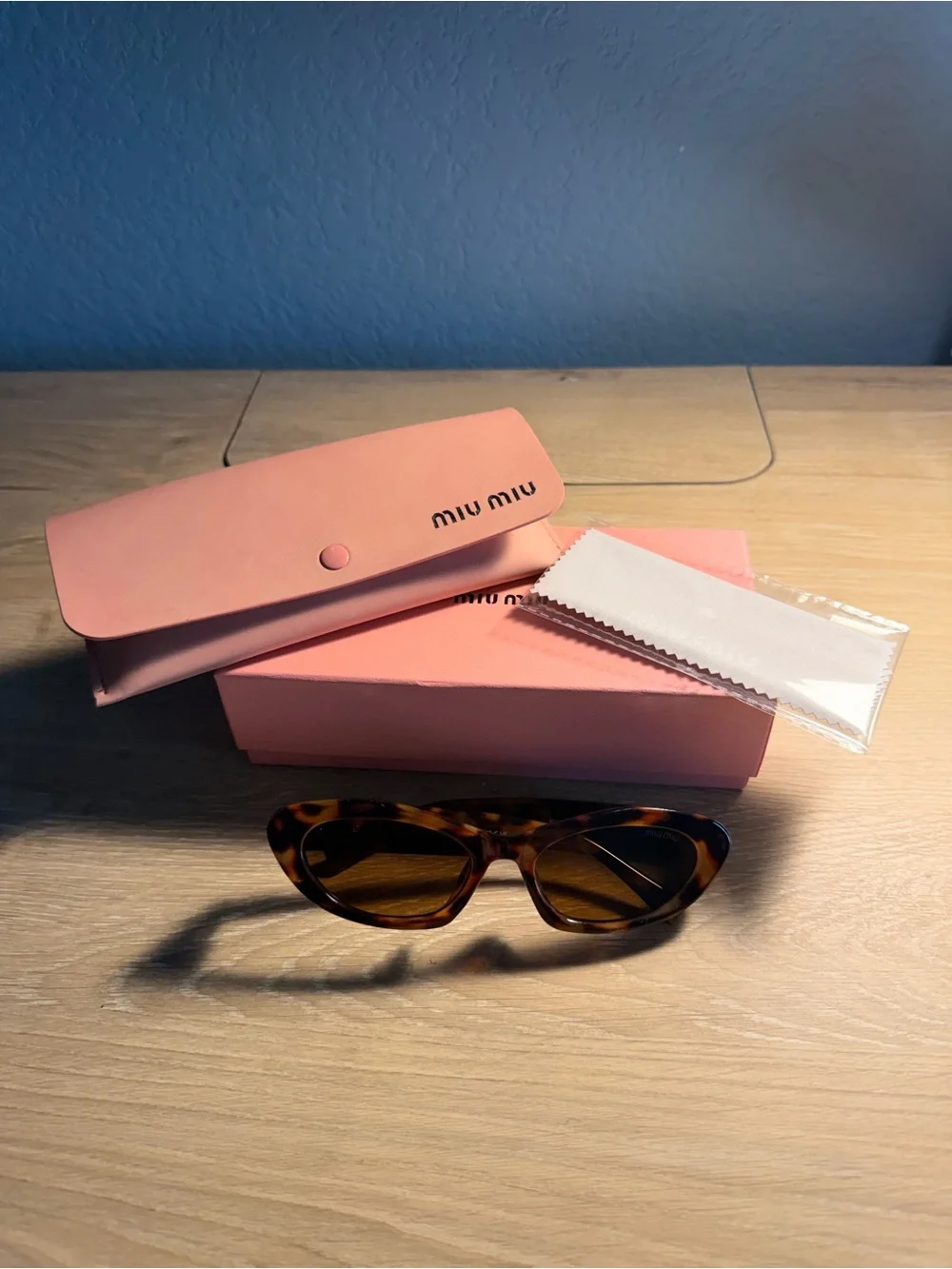 Miu Miu Tortoiseshell Sunglasses